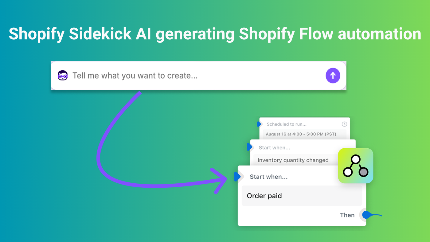 Shopify Sidekick Now Builds Flow Automations: What It Means for Store Owners